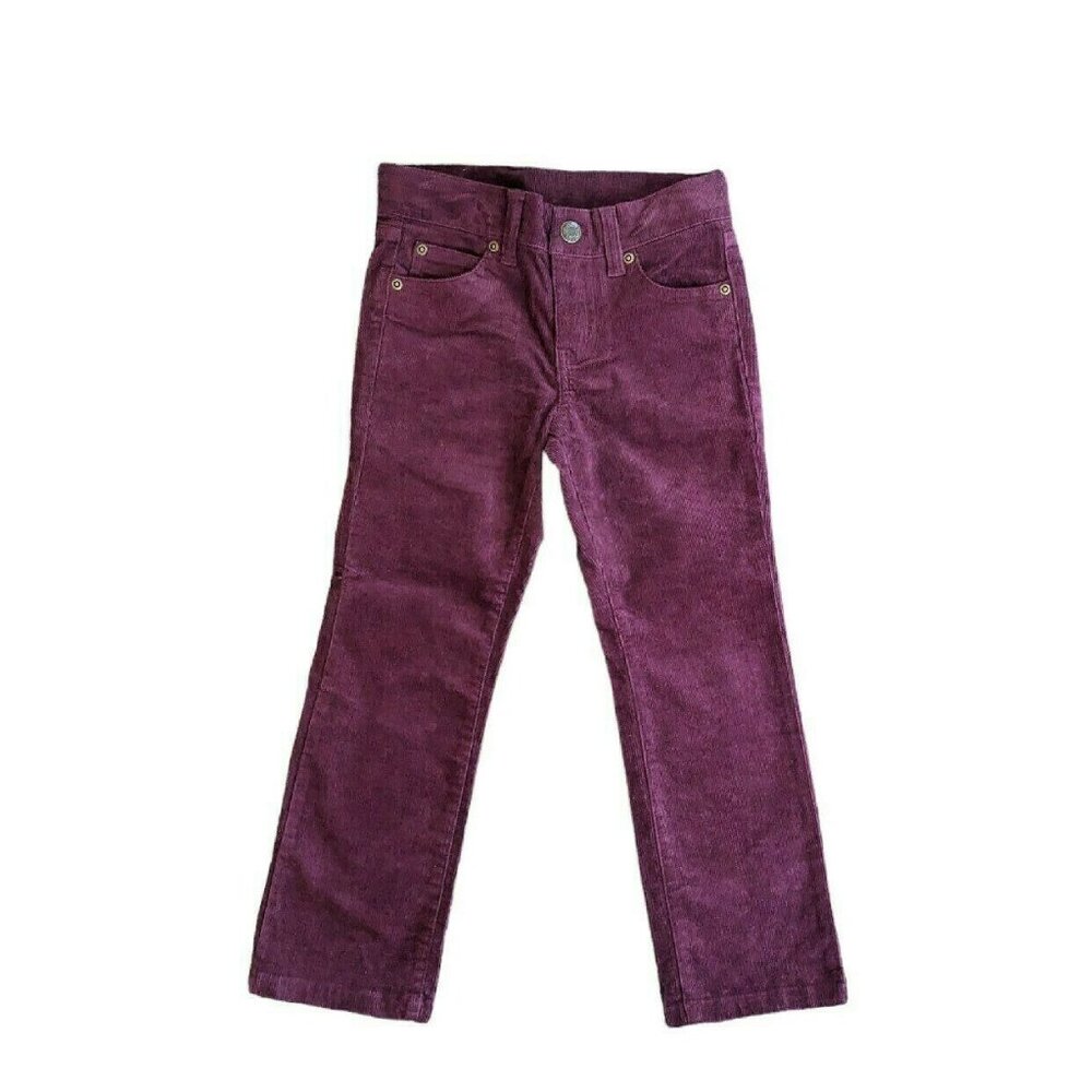 NWT Janie And Jack Eggplant Colored Corduroy Pants 5y